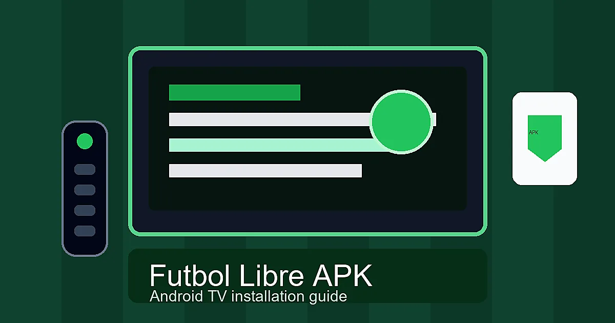 Futbol Libre APK Anleitung fur Android TV