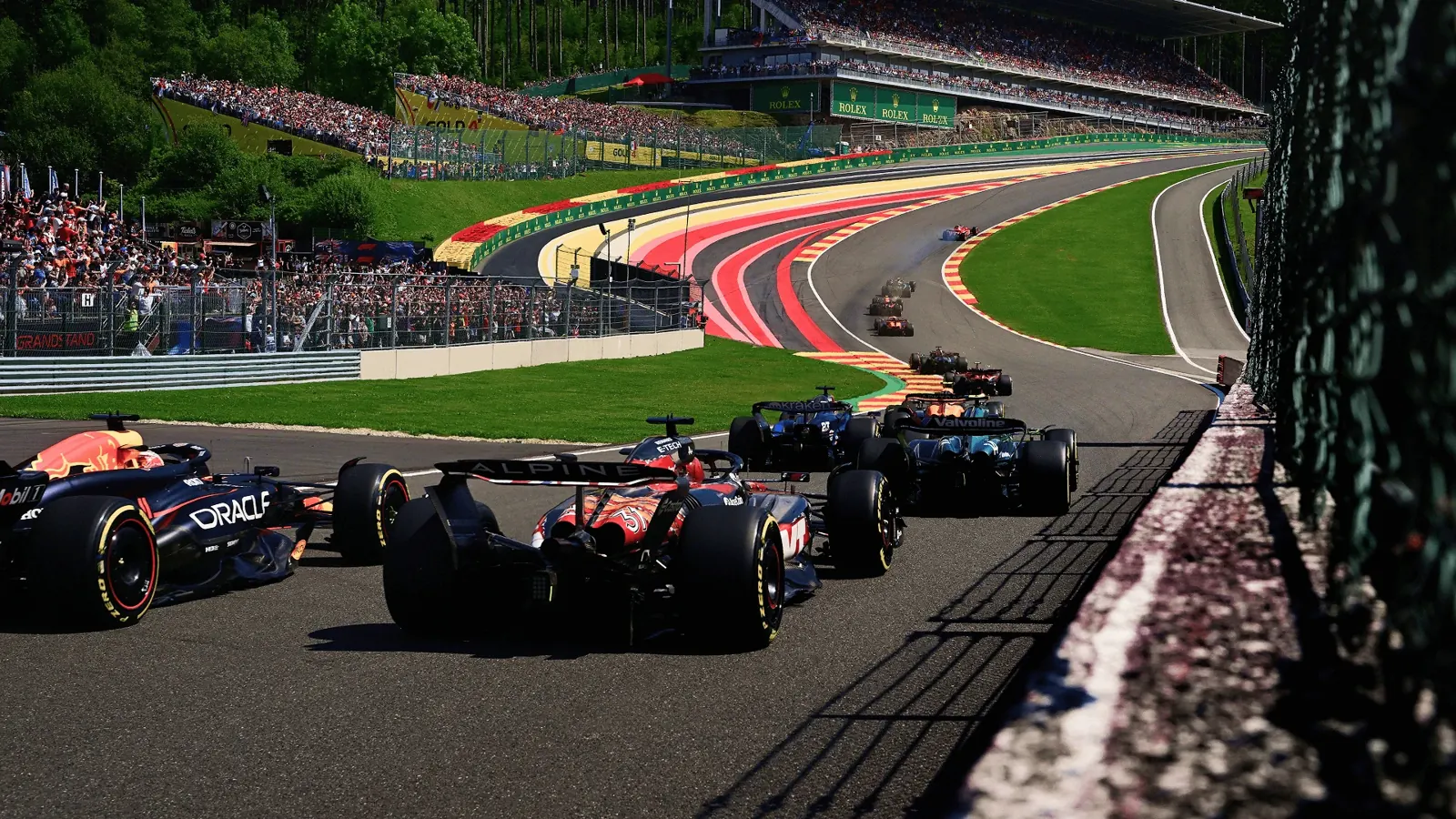 스파 프랑코르샹의 Formula 1 공식 레이스 이미지